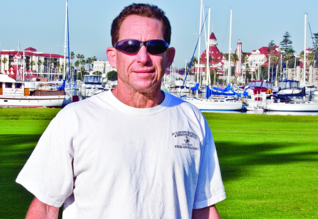 Paul Jorgensen, owner and Coronado resident with more than 40 years experience as a professional handyman